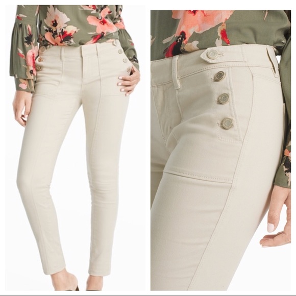 white house black market skimmer pants